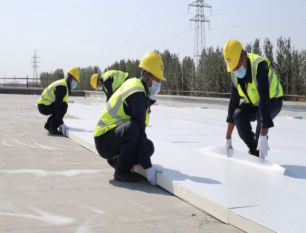 Cấu trúc của tấm lợp tích hợp chống thấm & cách nhiệt WiCi