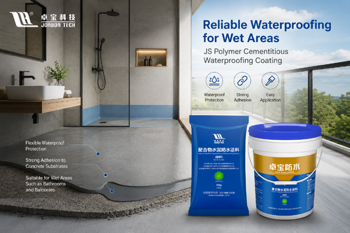 Latest company news aboutGiải quyết rò rỉ phòng tắm và ban công bằng lớp phủ chống nước bằng polymer JS