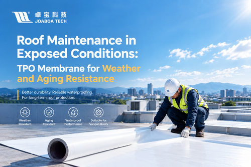 Latest company news aboutBảo trì mái nhà trong điều kiện phơi nhiễm: màng TPO để chống thời tiết và lão hóa